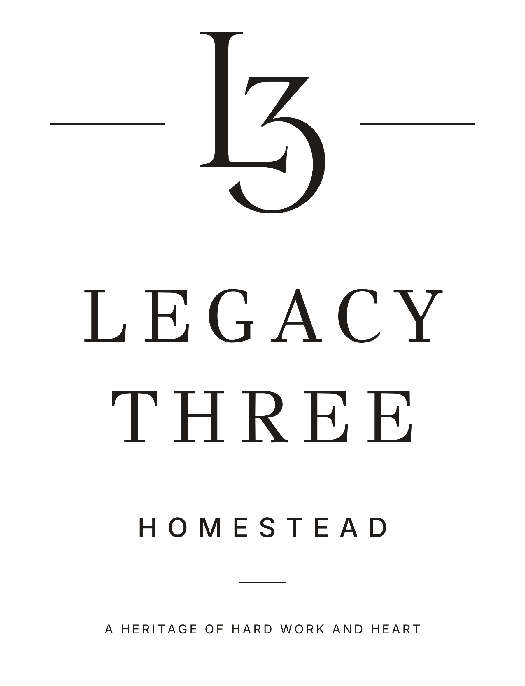 Legacy Three Homestead — a heritage of hard work and heart